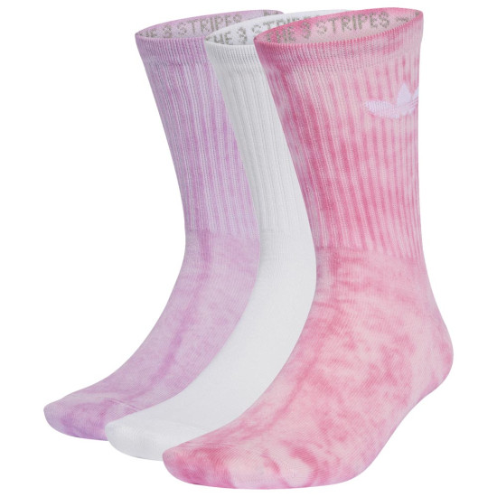 Adidas Κάλτσες Tie Dye Crew Socks 3 pairs